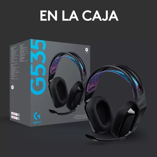 Logitech G535: Nuevos auriculares inalámbricos para gaming