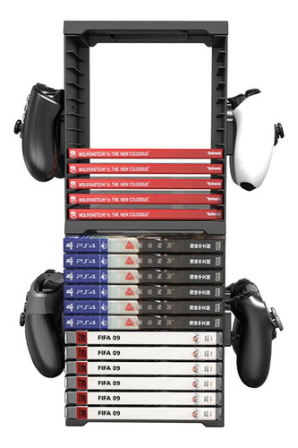.. Soporte For 24 Tarjetas De Juego For Ps5/ps4/xbox Series