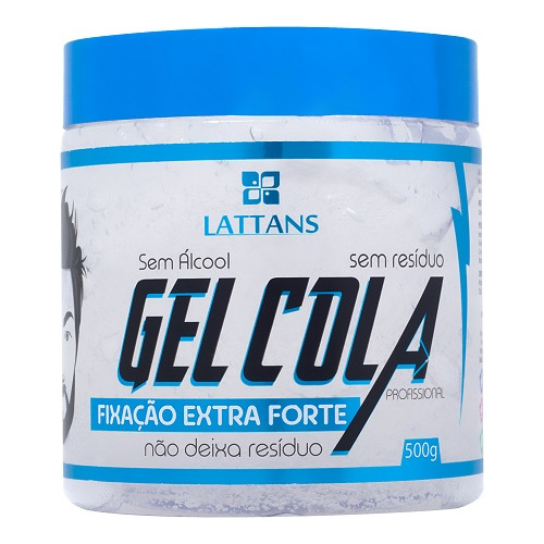 Gel Fixador Extra Forte Sem Álcool - Cabelos Brilhantes