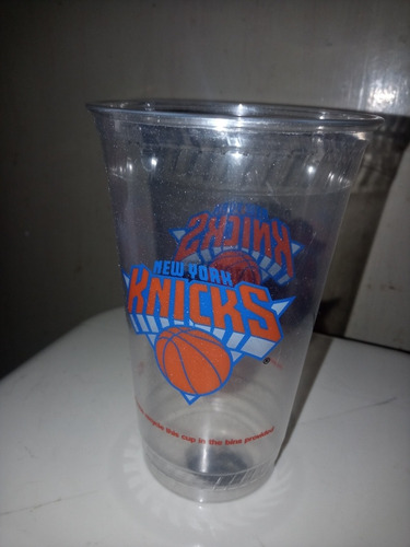 Vaso Basquetbol Usa Knicks New York Original Partido