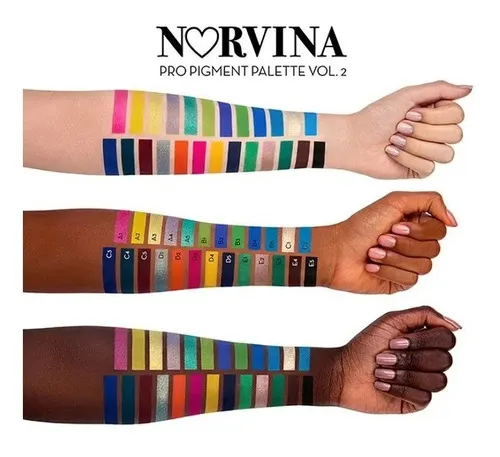 Paleta De Sombras Norvina Pro Pigment Vol.2 Anastasia B. H