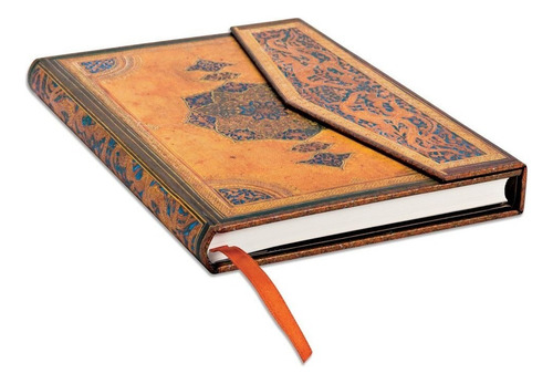Caderno Paperblanks 18x13cm Pautado Safavid Binding Art Midi