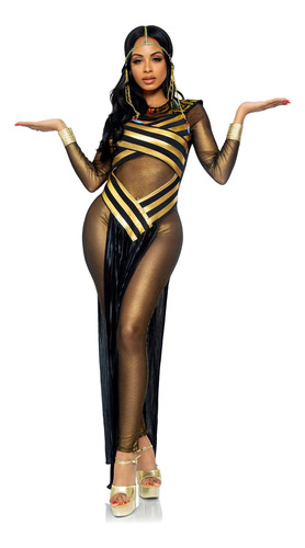 Disfraz De Cleopatra Antigua Para Mujer, Cosplay Egipcio De