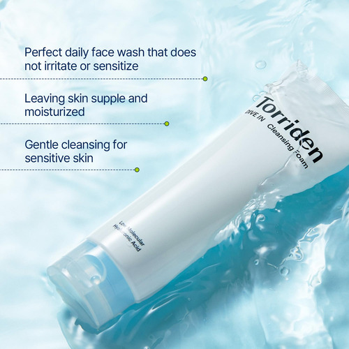Espuma Limpiadora Facial Torriden Dive-in Hyaluronic Acid 15