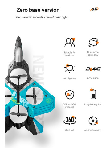 Planeador Con Detección De Gravedad V17 Epp Foam Rc Airplane