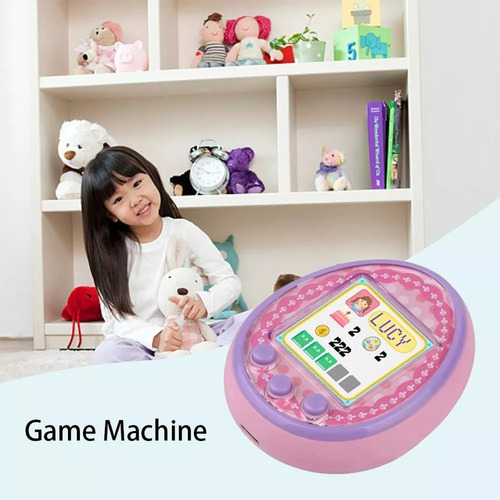 Pt1 1pc Juguete Electrónico Pet Game Mano Virtual Pet Kids