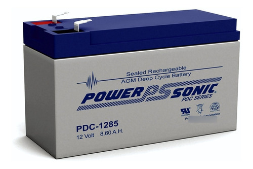 Bateria Ciclo Profundo Powersonic Pdc1285 12v 8.5ah