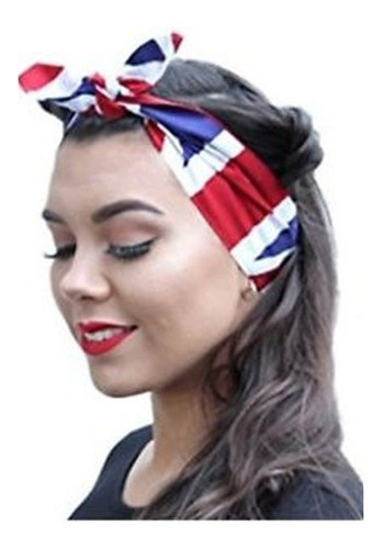 Pañuelo Bandana 100% Algodon Bandera Uk United Kingdom