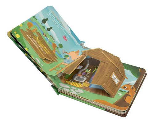 Pop-ups clásicos: Tres cerditos, Os, De Sa, Nuinui. Editora Happy Books, tapa blanda en portugués