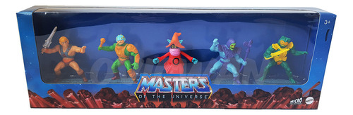 Pack 5 Mini Figuras Masters Universe Micro Collection He-man