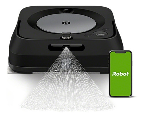 Irobot Trapeador Braava Jet M6 Black Color Negro