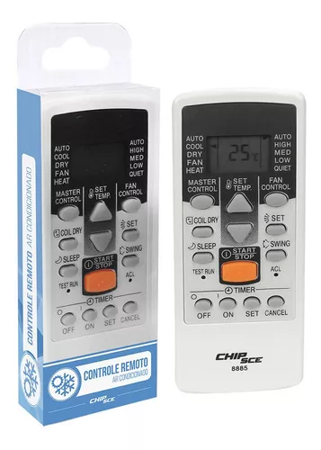 CONTROLE REMOTO PARA AR CONDICIONADO SPLIT FUJITSU AR-JE4 / AR-JE5