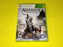 Comprar Assassins Creed 3 Xbox 360 Compatible Con Xbox One Y Series