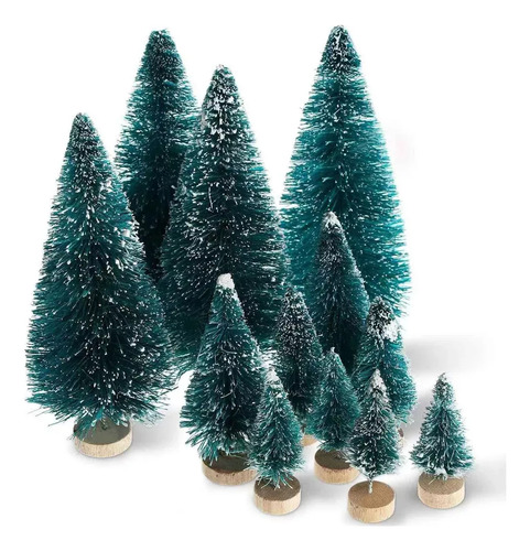 Aplicável A: Pequenas Árvores De Sisal Snow Frost Winter