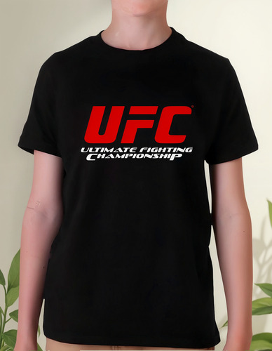 Ufc - 100% Algodon- Polera Niño