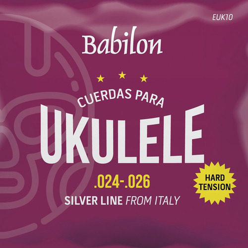Juego De Cuerdas De Nylon Para Ukulele 24-26