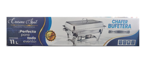 Bufetera Chafer 1 Espacio De Acero Inoxidable Para Chef 11lt