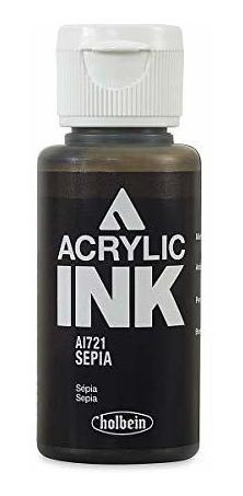 Pintura Dibujo Arte Tinta Acrílica Holbein - Sepia