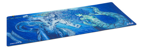 Mousepad Gamer Fallen Cs Counter Strike Medusa Eco - Speed ++ Estendido 90x40cm Azul