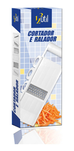 Imagem 6 de 6 de Ralador Cortador Legumes Manual 8 Peças Original 123útil
