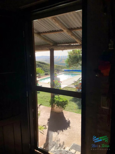 Bajo De Precio ! Chacra 5 Has Con Casa Y Las Mejores Vistas De Las Sierras A 50 Minutos De Punta !