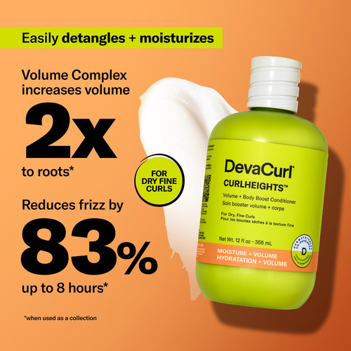 Condicionador Devacurl Curlheights Volume + Body Boost 360 M