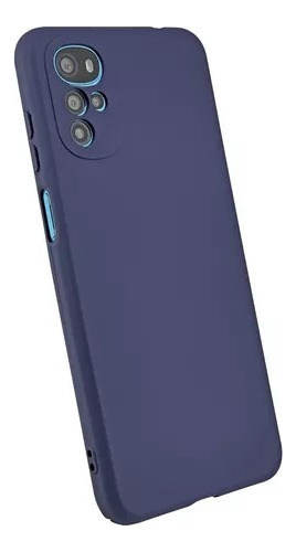 Protector Silicone Case Premium Motorola G22 4g V. Colores