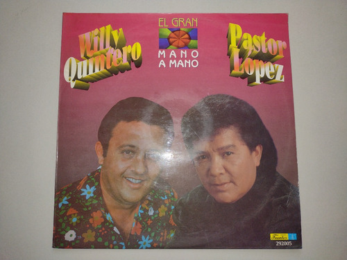 Lp Vinilo Disco Willy Quintero Pastor Lopez Tropical 