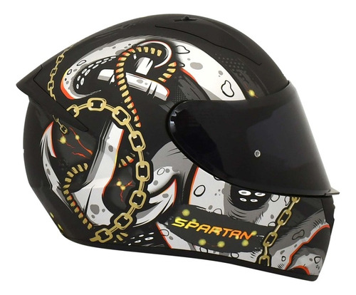 Casco Moto Spartan Stinger Certificado Ece2205 Hombre Mujer