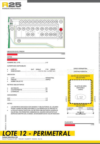 Terreno Fraccion En Venta En Parque Industrial R25, La Reja, Moreno