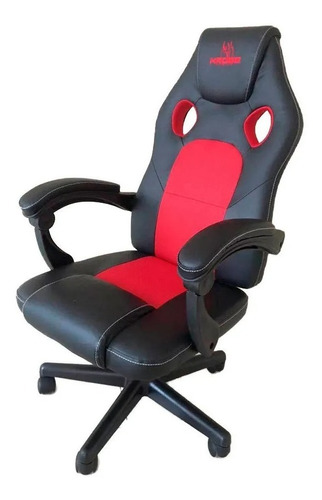 Cadeira Gamer Kross Entry Preta E Vermelha Ke-gc100 F Cor Vermelho