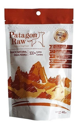 Patagon Raw Lomo Centro Perro  40gr Razas Mascotas