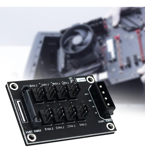 Caja De Computadora Ventiladores Hub Pc Fans Hub 12v