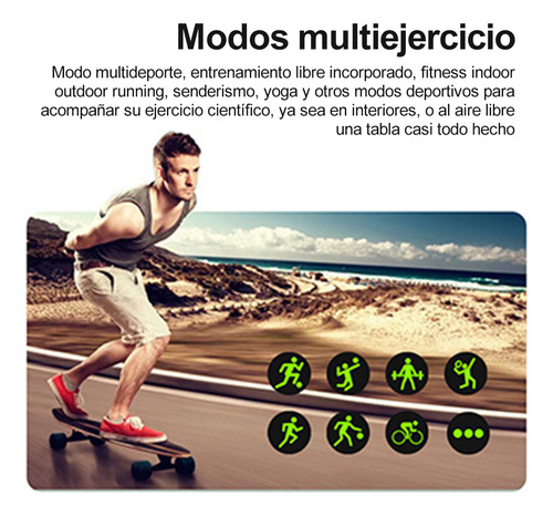 Smartwatch Reloj Inteligente Bluetooth Hombre Mujer Llamada
