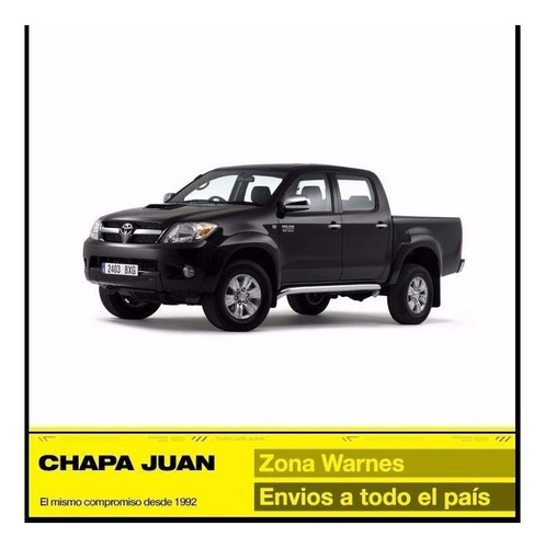 Fender Moldura Paragolpe Delantero Hilux 2008 2009 2010 Izq