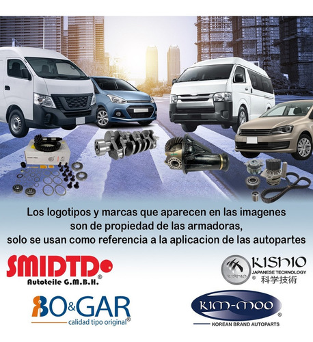 50 Coples C/ligas Para Bomba Agua Vw Beetle 2.0l Tsi 13-17