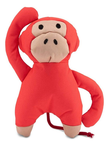 Beco Cuddly Soft Monkey Friend Dog Toy, Doble Costura Y Chir