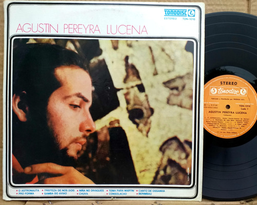 Agustin Pereyra Lucena - Primero - Lp Vinilo Año 1970 Bossa