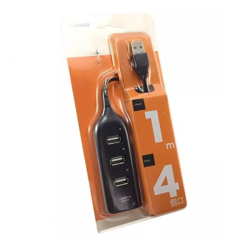 Imagem 1 de 5 de Kit 5 Hubs Usb 4 Portas 2.0 Extensor Barato Atacado Revenda