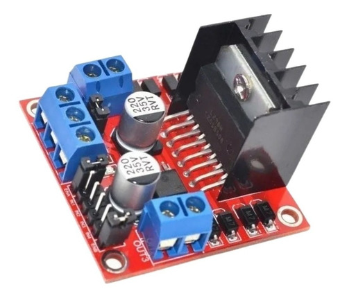 Driver Motor Ponte H L298 Chassi 2wd E Arduino - 10 Peças