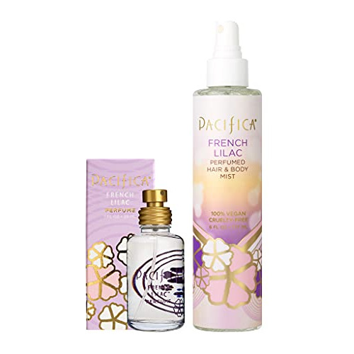 Pacifica Beauty, Perfume De Lilas Francés + Spray Para Cabel