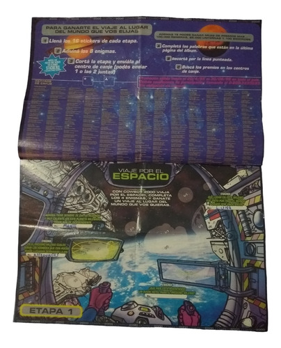 Album De Figuritas Chicle Cowboy Enigmas Del 3er Milenio (Usado)