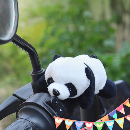 Decoración Del Coche Muñeca Decoración De Felpa Panda