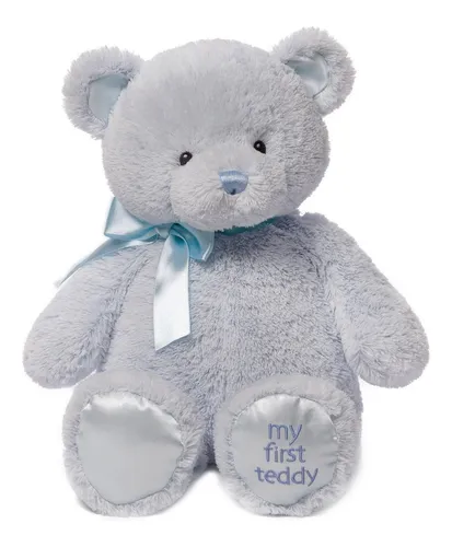 Baby Gund My First Teddy Bear Peluche 18.0 in Color Azul