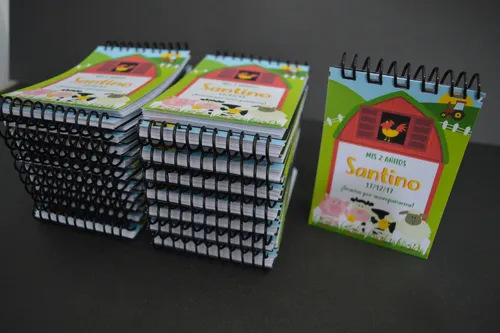 Libretas Personalizadas Souvenir Sorpresitas 10 Unidades