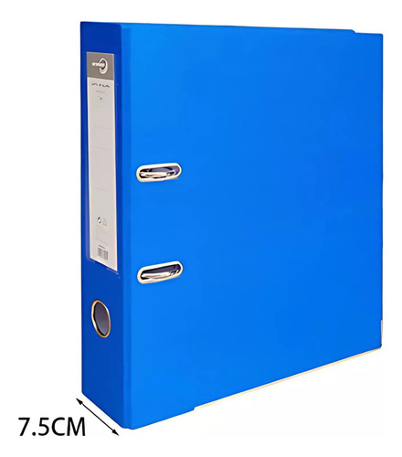 Carpeta/separador Con Palanca Super Resistente Folder Premiu Azul