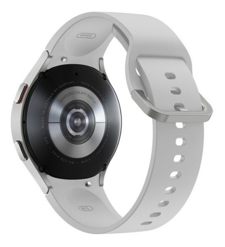 Imagen 3 de 5 de Samsung Galaxy Watch4 (Bluetooth) 1.4" caja 44mm de aluminio silver, malla silver de fluoroelastómero SM-R870