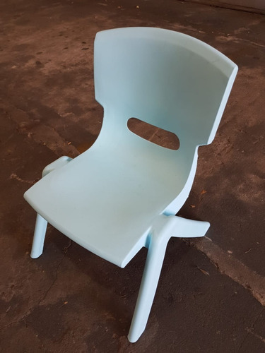 Silla Sillita Plastico Apilable Infantil Niños Colores