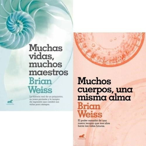 Pack Brian Weiss - Muchas Vidas + Muchos Cuerpos (2 Libros 