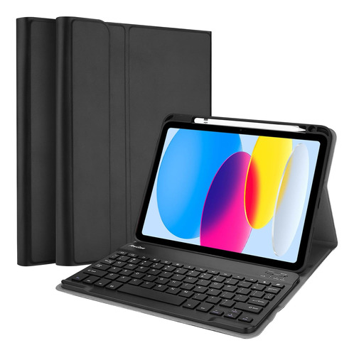 Procase Funda Teclado P/ iPad Gen 10  A2696 A2757 A2777